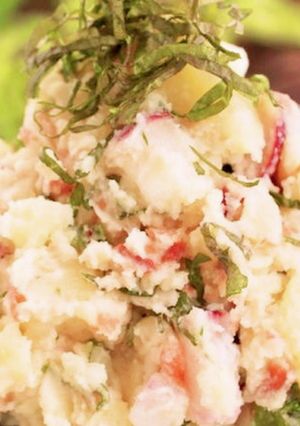 レンジで和風な里芋ポテトサラダ-レシピのメイン写真