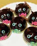 ハロウィンにどう？黒猫のコーヒームース♪