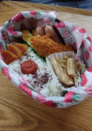 旦那様お弁当。２０２２年１１月２日。-レシピのメイン写真