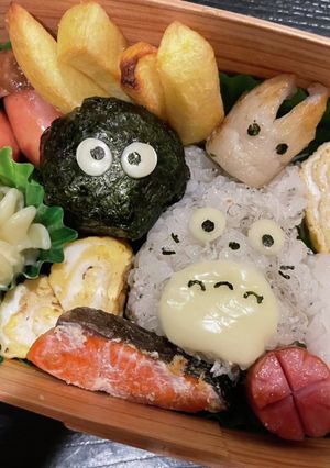 となりのトトロ弁当-レシピのメイン写真
