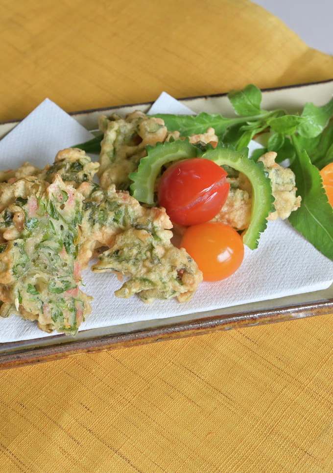 沖縄野菜のかき揚げ-レシピのメイン写真