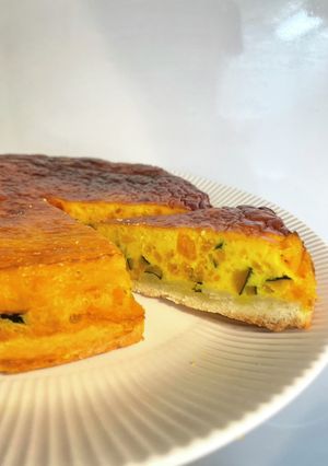 かぼちゃのタルトケーキ-レシピのメイン写真