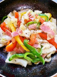 簡単イタリアン♪な野菜炒め-レシピのメイン写真