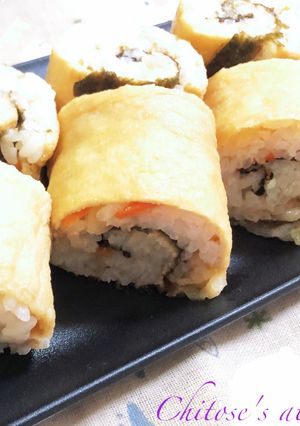 くるりん♪お稲荷さん-レシピのメイン写真