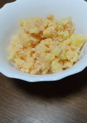 たらこと人参の仲良しポテトサラダ-レシピのメイン写真