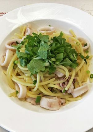 ヤリイカのスパゲッティ-レシピのメイン写真