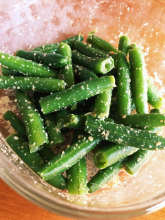 冷凍野菜活用☆いんげんのごま和え♪-レシピのメイン写真