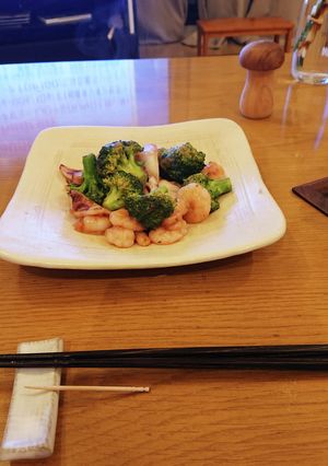 ブロッコリーといか耳、エビの中華風-レシピのメイン写真