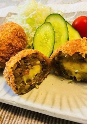 さつまいものカレーチーズコロッケ-レシピのメイン写真
