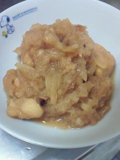 鶏肉の梅おろし煮-レシピのメイン写真