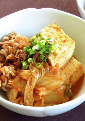 キムチ肉豆腐-レシピのメイン写真