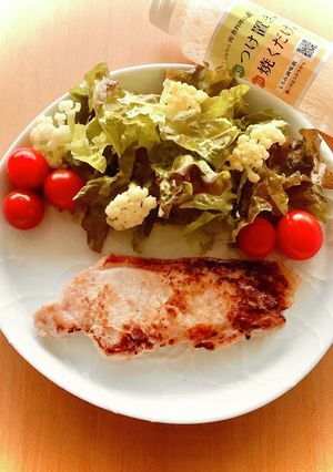 しっとりジューシーポークステーキ（主菜）-レシピのメイン写真