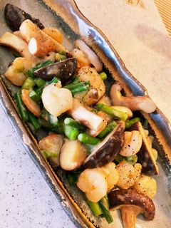 ぷりぷり海老とニンニクの芽!炒め-レシピのメイン写真