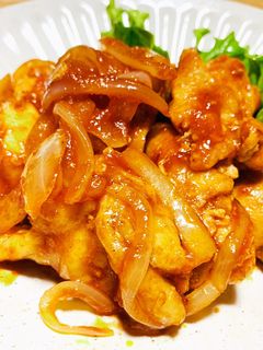 昭和のナポリタン風!鶏のケチャップ炒め-レシピのメイン写真