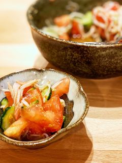 トマトの和え物-レシピのメイン写真
