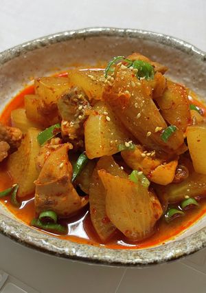 キムチ鶏大根-レシピのメイン写真