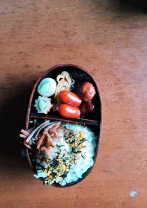 今日のムスコ弁当60-レシピのメイン写真