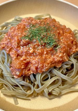 誰でも作れる！衝撃のミートソースパスタ-レシピのメイン写真