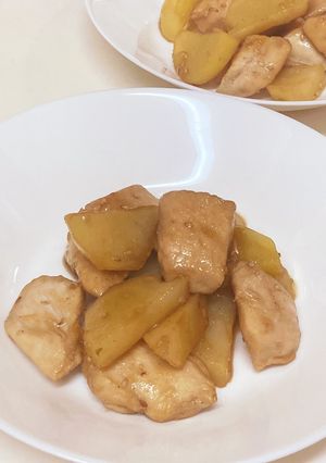 鶏胸肉とじゃがいもの照り焼き-レシピのメイン写真