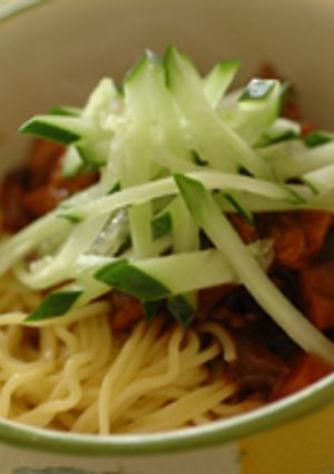 ジャージャー麺-レシピのメイン写真