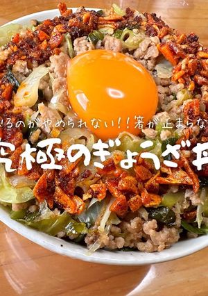 究極のぎょうざ丼-レシピのメイン写真