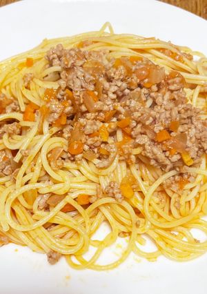 パスタボロネーゼ-レシピのメイン写真
