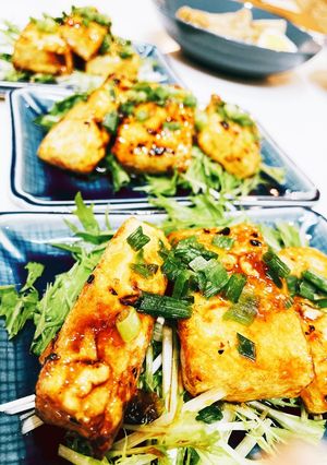 しっかりおかずになる！豆腐ステーキ-レシピのメイン写真