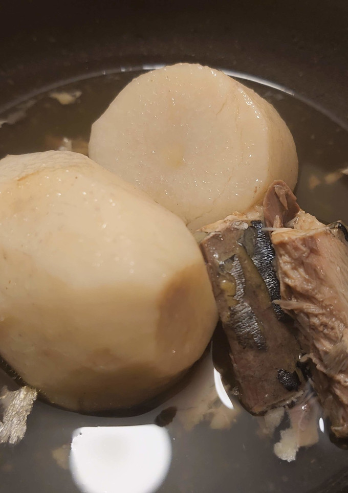 簡単うまい！鯖缶と里芋の塩煮込み-レシピのメイン写真