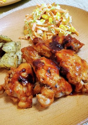 もろみ調味液で！手羽元のケチャップ焼き～-レシピのメイン写真