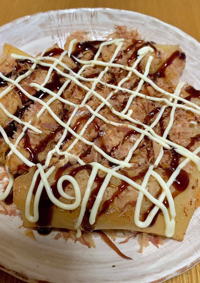 春巻きのお好み焼き風☆-レシピのメイン写真