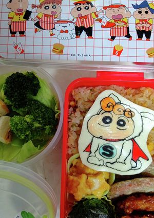 ひまわりスーパーシロ弁当～♪-レシピのメイン写真