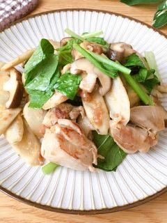 梅干しだけで簡単!鶏ごぼうの梅炒める-レシピのメイン写真