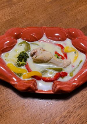 スパイスから作るグリーンカレー-レシピのメイン写真