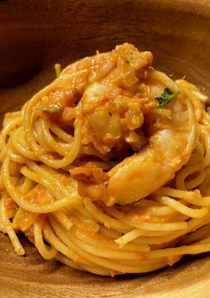 Shrimp Tomato Pasta-レシピのメイン写真