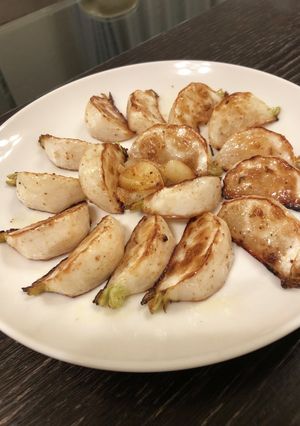 焼き野菜カブのガーリックマキシマムソテー-レシピのメイン写真