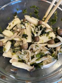 きのこの韓国海苔和え-レシピのメイン写真