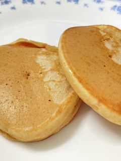 離乳食後期〜!簡単きなこパンケーキ-レシピのメイン写真
