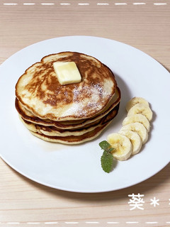 バナナパンケーキ-レシピのメイン写真