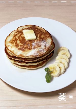 バナナパンケーキ-レシピのメイン写真