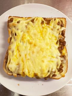 納豆玉子マヨチーズトースト-レシピのメイン写真