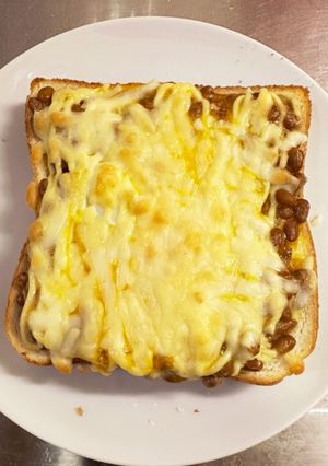 納豆玉子マヨチーズトースト-レシピのメイン写真