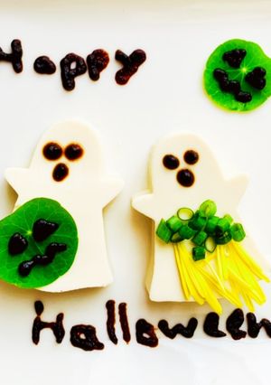 ハロウィン冷奴♪-レシピのメイン写真