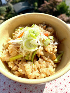 きりたんぽ炊き込みご飯-レシピのメイン写真