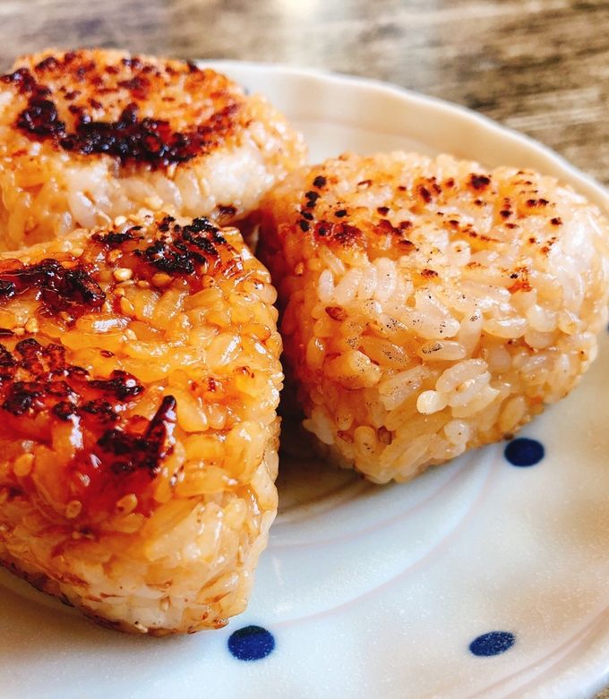 絶品♡焼きおにぎり！崩れないコツ！-レシピのメイン写真