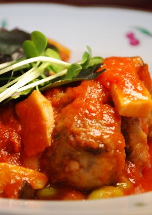 大好き♪牛肉ロールのトマト煮込み☆-レシピのメイン写真