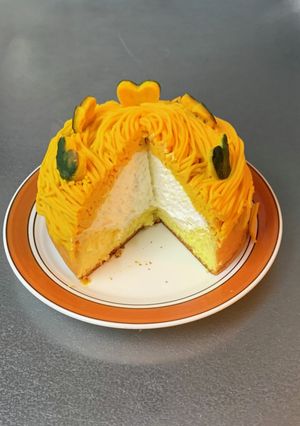 改良版☆かぼちゃのモンブラン-レシピのメイン写真