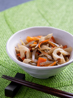 きんぴらごぼう【入院食㉕昼/温副菜】-レシピのメイン写真