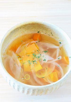 マギーブイヨンの野菜スープ-レシピのメイン写真