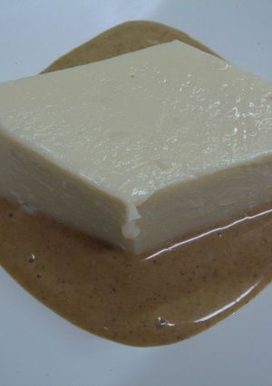胡麻の蜜で食べるデザート豆乳豆腐-レシピのメイン写真