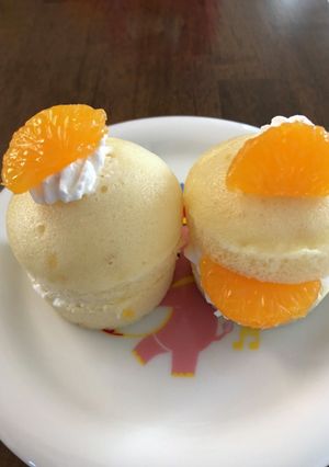 みかん蒸しパン(覚え書き)-レシピのメイン写真